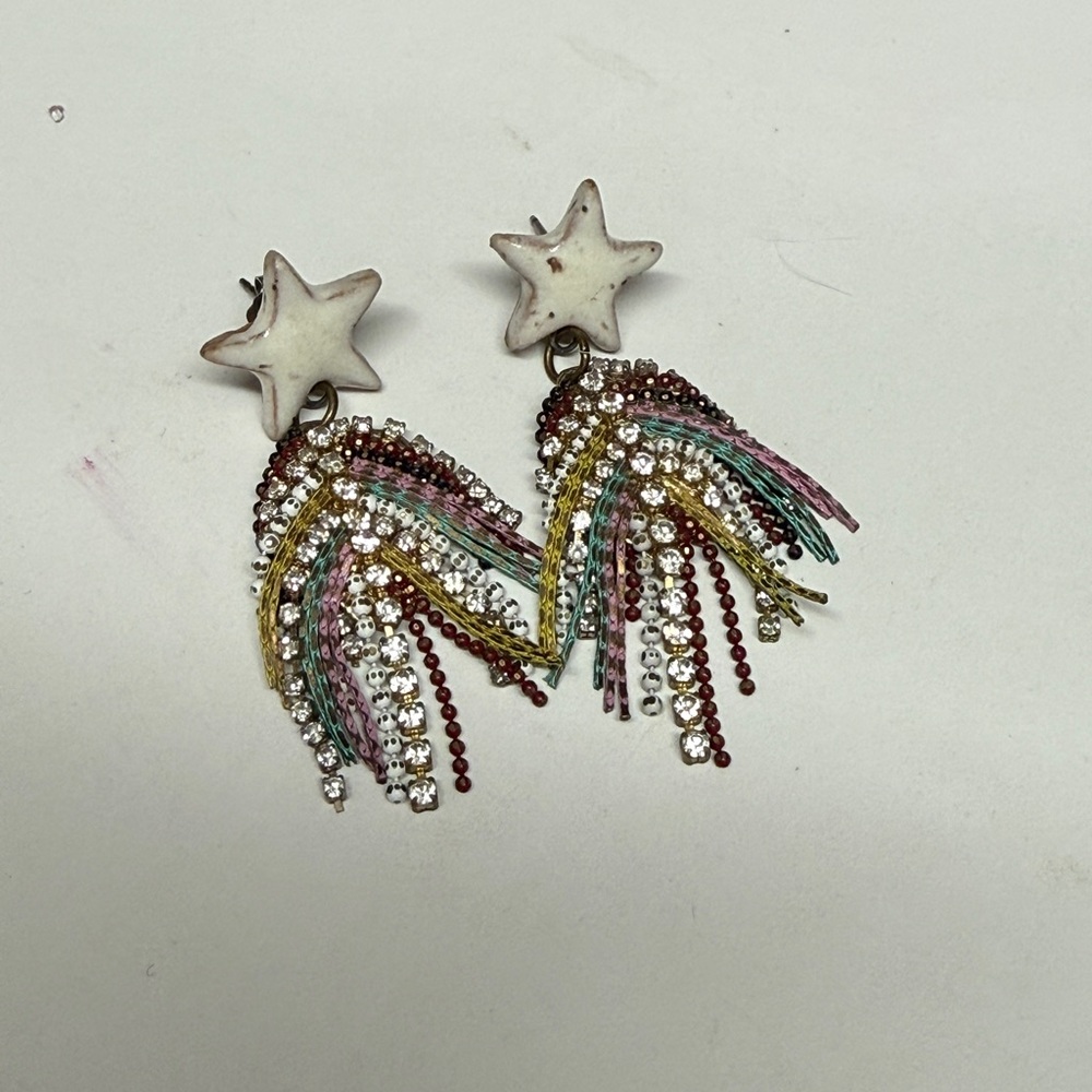 daily.magic.shop handmade Starburst post Earrings